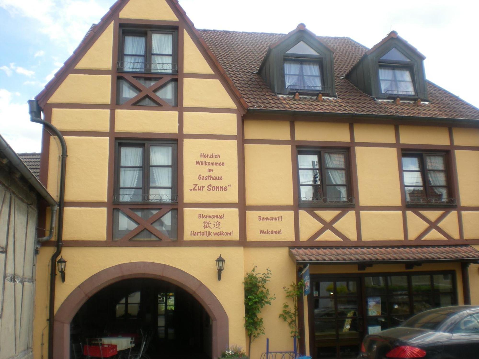 Gasthaus Sonne GbR Trennfeld Exterior foto